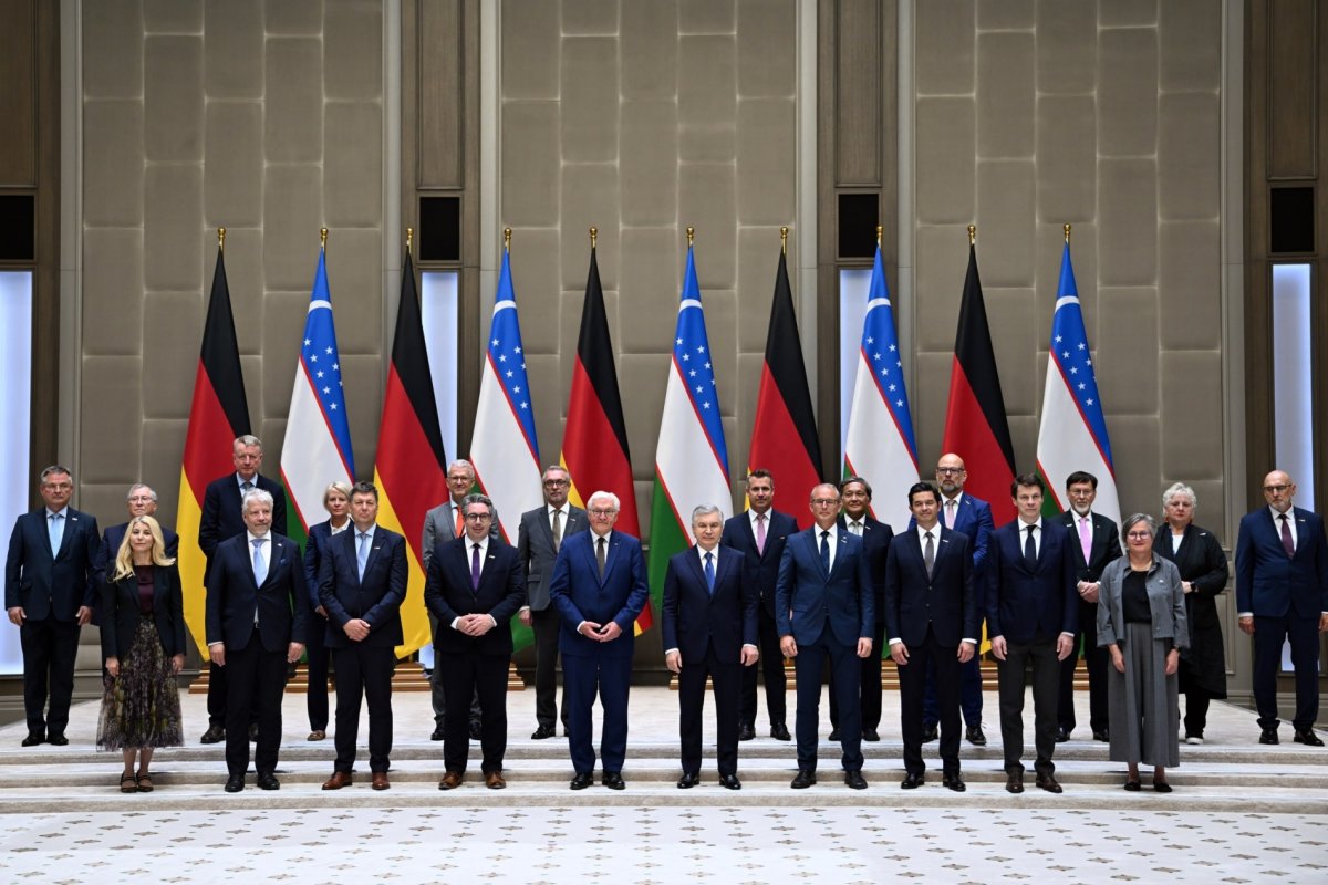 O‘zbekiston va Germaniya: Ko‘ksaroydagi oliy darajadagi muzokaralar va yirik loyihalarga start