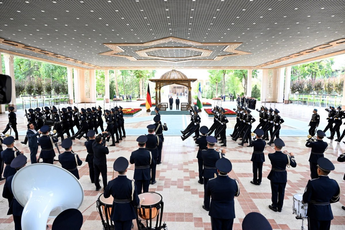 O‘zbekiston va Germaniya: Ko‘ksaroydagi oliy darajadagi muzokaralar va yirik loyihalarga start