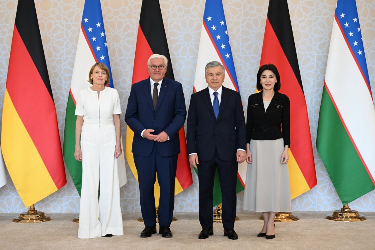 O‘zbekiston va Germaniya: Ko‘ksaroydagi oliy darajadagi muzokaralar va yirik loyihalarga start