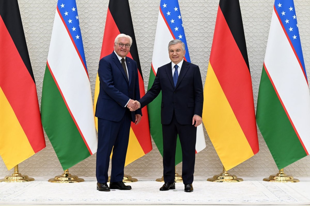 O‘zbekiston va Germaniya: Ko‘ksaroydagi oliy darajadagi muzokaralar va yirik loyihalarga start