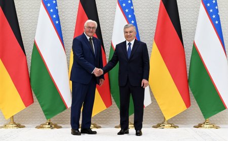 O‘zbekiston va Germaniya: Ko‘ksaroydagi oliy darajadagi muzokaralar va yirik loyihalarga start