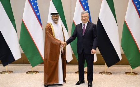 O‘zbekiston va BAA: Beshinchi Toshkent investitsiya forumi doirasida strategik sheriklik va "yashil" energetika loyihalari