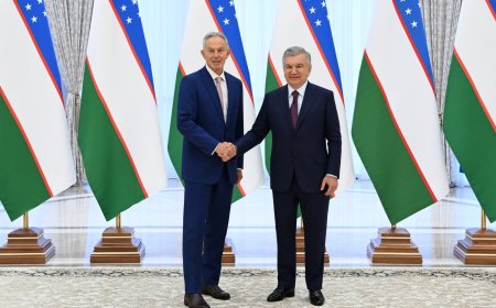 O‘zbekiston va Global o‘zgarishlar instituti: Toni Bler bilan uchrashuvda xalqaro investitsiyalar va raqamli kelajak muhokama qilindi