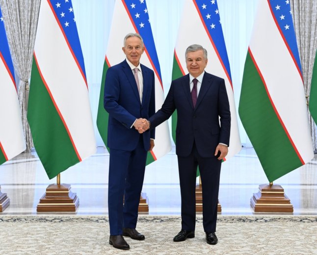 O‘zbekiston va Global o‘zgarishlar instituti: Toni Bler bilan uchrashuvda xalqaro investitsiyalar va raqamli kelajak muhokama qilindi